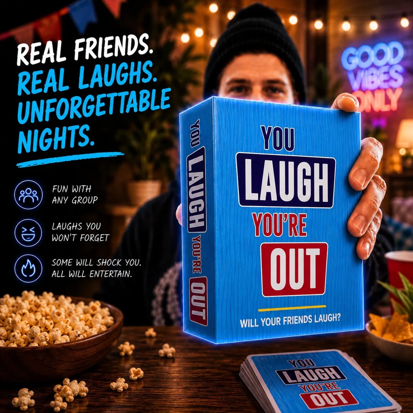 You Laugh You're Out